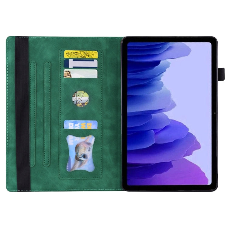 For Lenovo Tab P11 Pro Gen 2 Business Shockproof Horizontal Flip Leather Tablet Case(Green) - Lenovo by PMC TechLife | Online Shopping South Africa | PMC TechLife | Buy Now Pay Later Mobicred