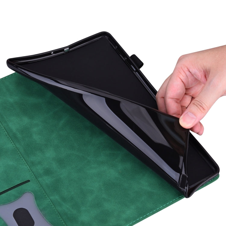 For Lenovo Tab P11 Pro Gen 2 Business Shockproof Horizontal Flip Leather Tablet Case(Green) - Lenovo by PMC TechLife | Online Shopping South Africa | PMC TechLife | Buy Now Pay Later Mobicred