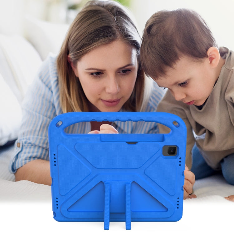 For Samsung Galaxy Tab S6 Lite P610 Handle EVA Shockproof Tablet Case with Holder(Blue) - free shipping - PMC TechLife - Order now!
