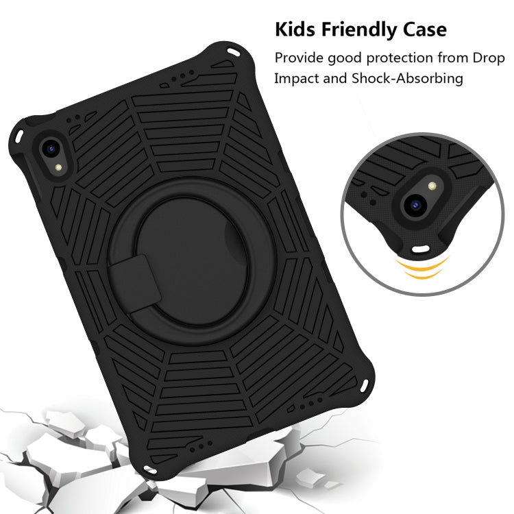For Lenovo Tab P11 TB-J606 Spider King Silicone Protective Tablet Case(Black) - Lenovo by PMC TechLife | Online Shopping South Africa | PMC TechLife | Buy Now Pay Later Mobicred