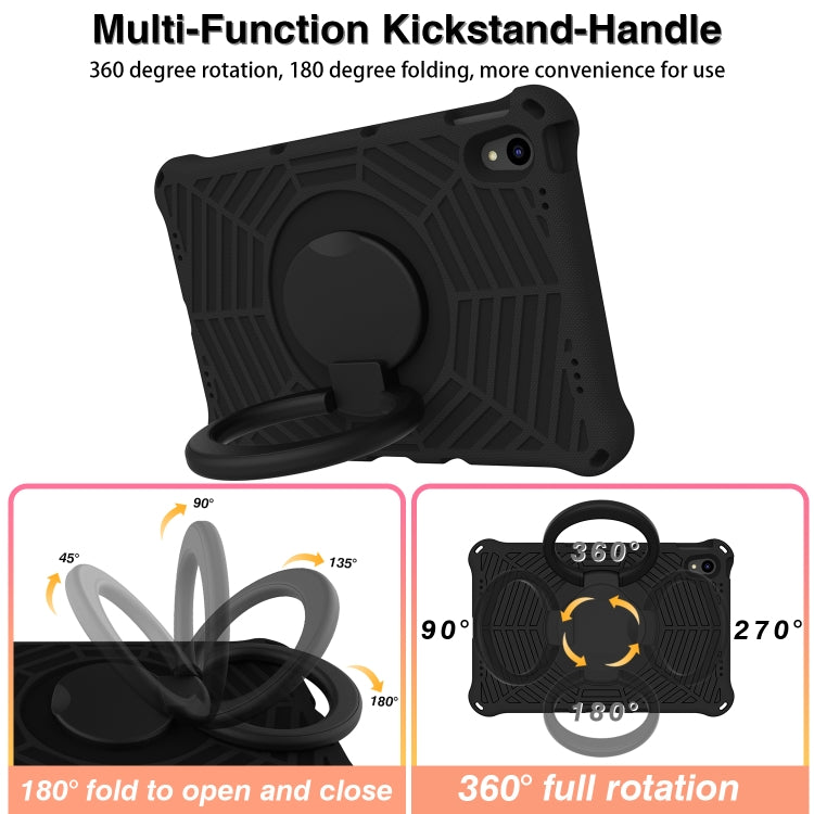 For Lenovo Tab P11 TB-J606 Spider King Silicone Protective Tablet Case(Black) - Lenovo by PMC TechLife | Online Shopping South Africa | PMC TechLife | Buy Now Pay Later Mobicred