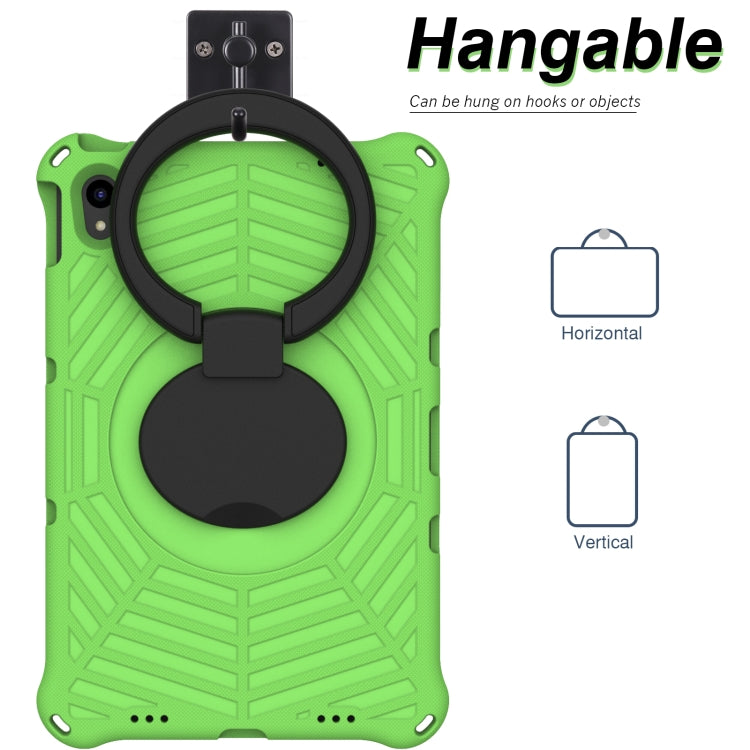 For Lenovo Tab P11 TB-J606 Spider King Silicone Protective Tablet Case(Green) - Lenovo by PMC TechLife | Online Shopping South Africa | PMC TechLife | Buy Now Pay Later Mobicred