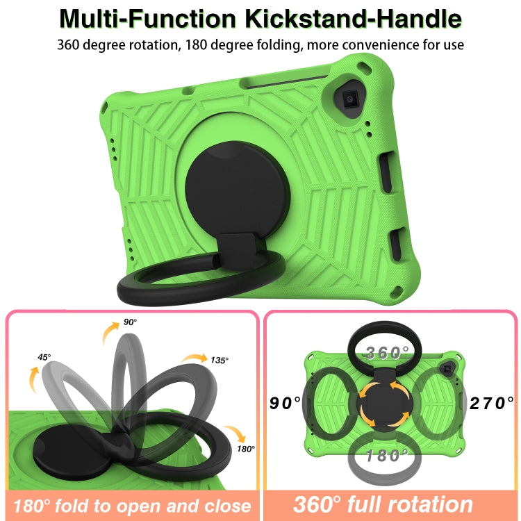 For Lenovo Tab K10 Spider King Silicone Protective Tablet Case(Green) - Lenovo by PMC TechLife | Online Shopping South Africa | PMC TechLife | Buy Now Pay Later Mobicred