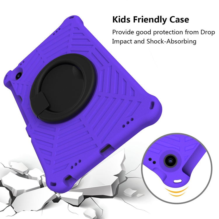 For Lenovo Tab M10 Plus 10.6 3rd Gen 2022 Spider King Silicone Protective Tablet Case(Purple) - Lenovo by PMC TechLife | Online Shopping South Africa | PMC TechLife | Buy Now Pay Later Mobicred