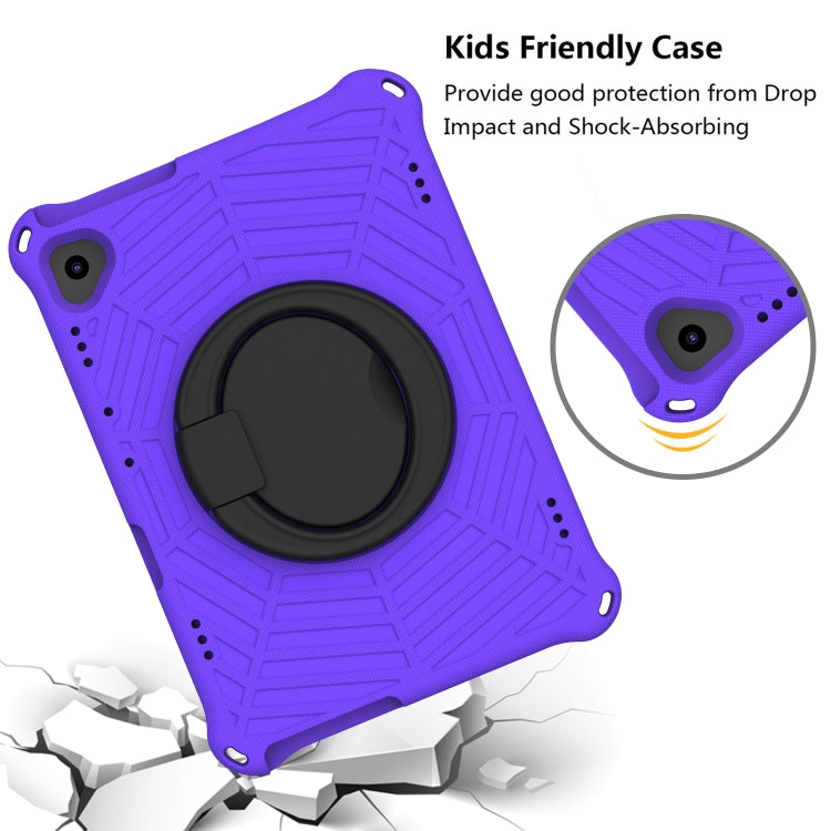 For Huawei MediaPad T5 Spider King Silicone Protective Tablet Case(Purple) - Huawei by PMC TechLife | Online Shopping South Africa | PMC TechLife | Buy Now Pay Later Mobicred