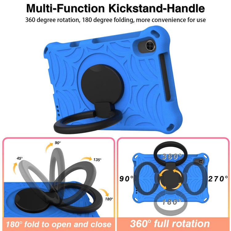 For Huawei MediaPad M5 Lite 8 Spider King Silicone Protective Tablet Case(Blue) - Huawei by PMC TechLife | Online Shopping South Africa | PMC TechLife | Buy Now Pay Later Mobicred