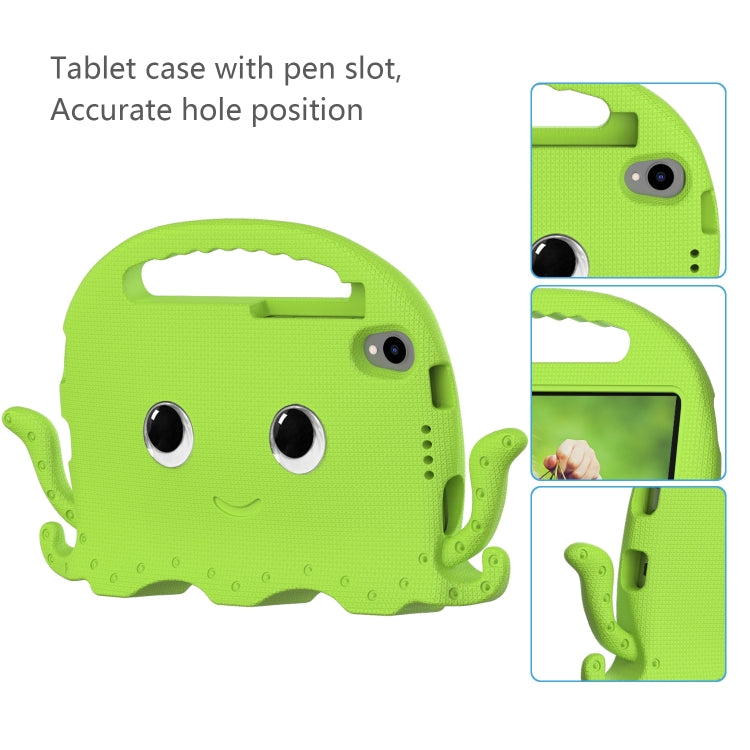 For Lenovo Tab M8 4th Gen Octopus Style EVA + PC Tablet Case with Strap(Grass Green) - Lenovo by PMC TechLife | Online Shopping South Africa | PMC TechLife | Buy Now Pay Later Mobicred
