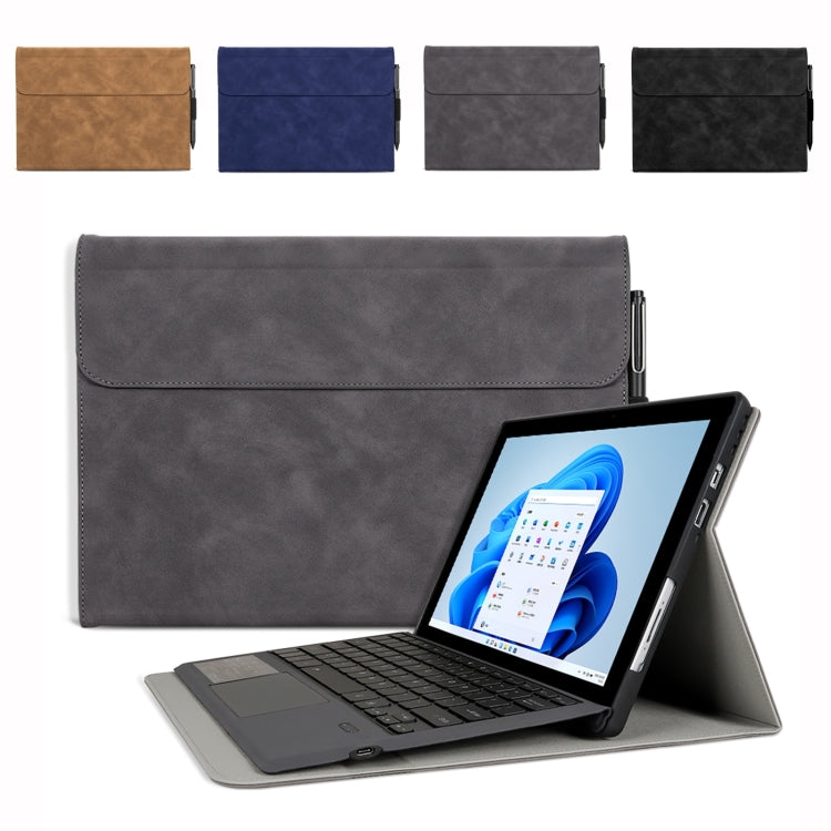 For Microsoft Surface Pro 8 Sheepskin All-Inclusive Shockproof Protective Case(Black) - Others by PMC TechLife | Online Shopping South Africa | PMC TechLife | Buy Now Pay Later Mobicred
