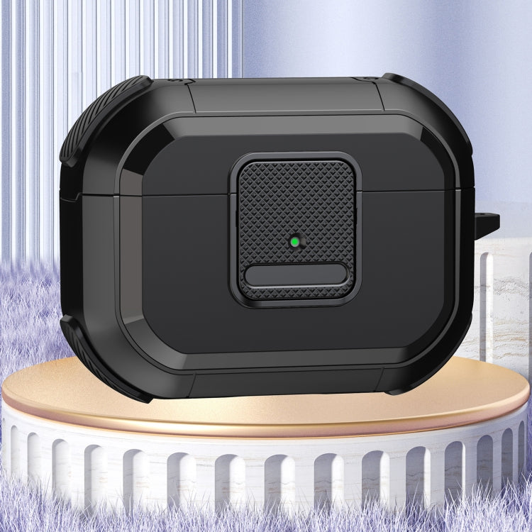 For AirPods 3 Wireless Earphones Protective Case(Black) - For AirPods 3 by PMC Jewellery | Online Shopping South Africa | PMC Jewellery | Buy Now Pay Later Mobicred