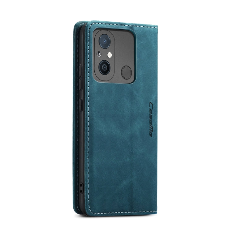 For Xiaomi Redmi 11A / 12C CaseMe 013 Multifunctional Horizontal Flip Leather Phone Case(Blue) - Xiaomi Cases by CaseMe | Online Shopping South Africa | PMC Jewellery | Buy Now Pay Later Mobicred