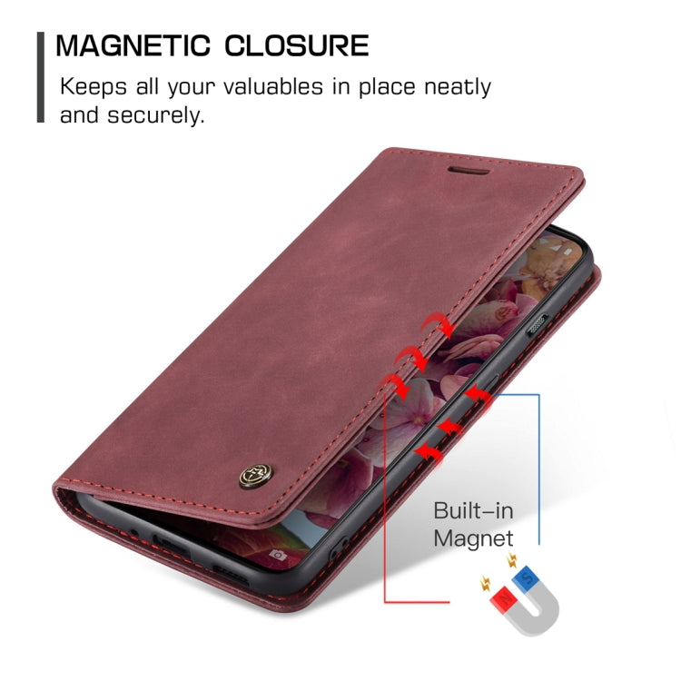 For OnePlus 11 CaseMe 013 Multifunctional Horizontal Flip Leather Phone Case(Wine Red) - OnePlus Cases by CaseMe | Online Shopping South Africa | PMC Jewellery | Buy Now Pay Later Mobicred