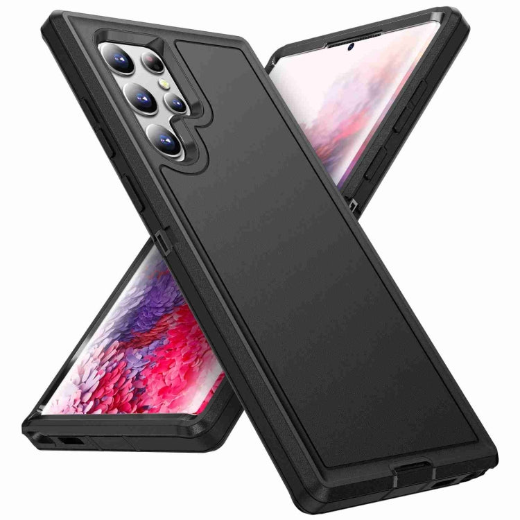 For Samsung Galaxy S23 Ultra 5G Life Waterproof Rugged Phone Case(Black) - Galaxy S23 Ultra 5G Cases by PMC TechLife | Online Shopping South Africa | PMC TechLife