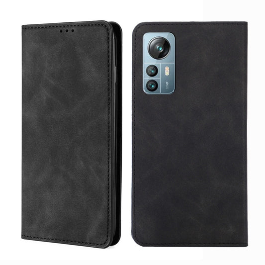 For Blackview A85 Skin Feel Magnetic Horizontal Flip Leather Phone Case(Black) - More Brand by PMC Jewellery | Online Shopping South Africa | PMC Jewellery