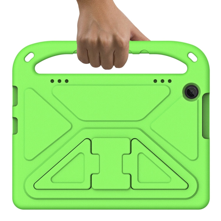 For Lenovo Tab M10 3rd Gen Handle EVA Shockproof Tablet Case with Holder(Green) - Lenovo by PMC TechLife | Online Shopping South Africa | PMC TechLife | Buy Now Pay Later Mobicred