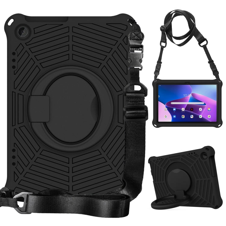 For Lenovo Tab M10 3rd Gen Spider King Silicone Protective Tablet Case(Black) - Lenovo by PMC TechLife | Online Shopping South Africa | PMC TechLife | Buy Now Pay Later Mobicred