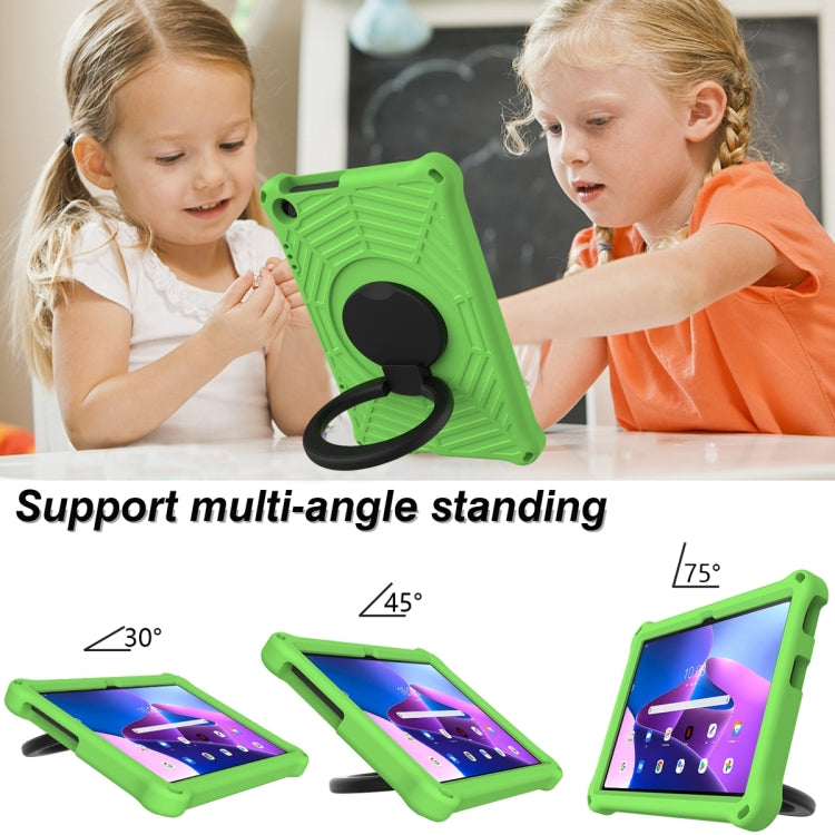 For Lenovo Tab M10 3rd Gen Spider King Silicone Protective Tablet Case(Green) - Lenovo by PMC TechLife | Online Shopping South Africa | PMC TechLife | Buy Now Pay Later Mobicred