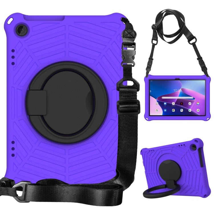 For Lenovo Tab M10 3rd Gen Spider King Silicone Protective Tablet Case(Purple) - Lenovo by PMC TechLife | Online Shopping South Africa | PMC TechLife | Buy Now Pay Later Mobicred