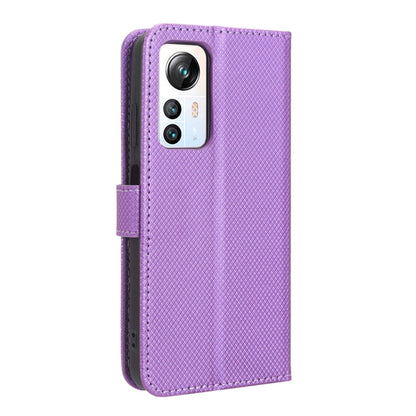 For Blackview A85 Diamond Texture Leather Phone Case(Purple) - More Brand by PMC Jewellery | Online Shopping South Africa | PMC Jewellery | Buy Now Pay Later Mobicred