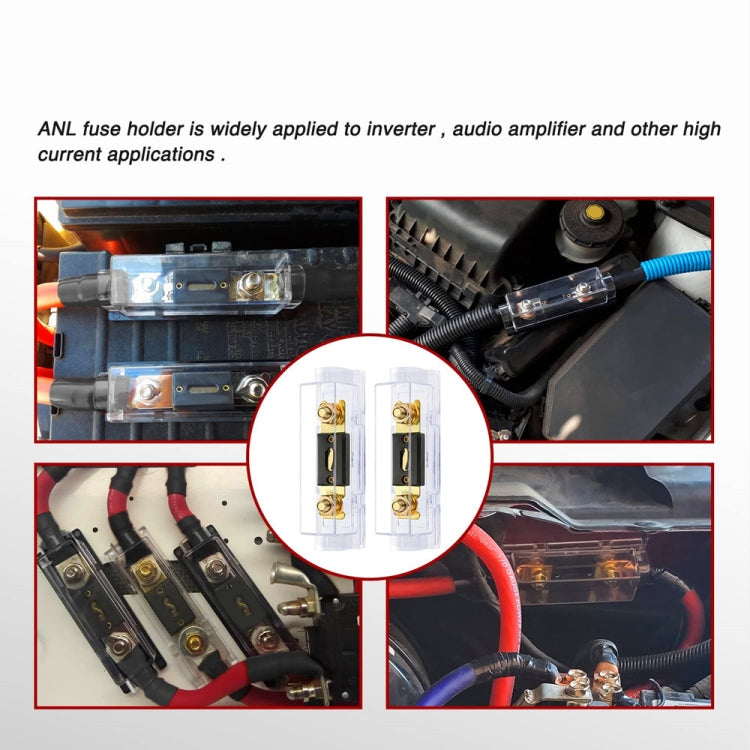 2 in 1 ANL Car Fuse Holder Electrical Protection Insulating Cover, Current:150A - Fuse by PMC TechLife | Online Shopping South Africa | PMC TechLife | Buy Now Pay Later Mobicred