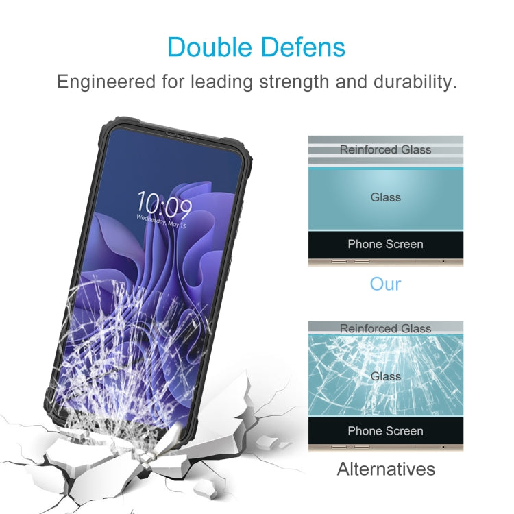 For Blackview BV5300 10pcs 0.26mm 9H 2.5D Tempered Glass Film - For Blackview by PMC TechLife | Online Shopping South Africa | PMC TechLife