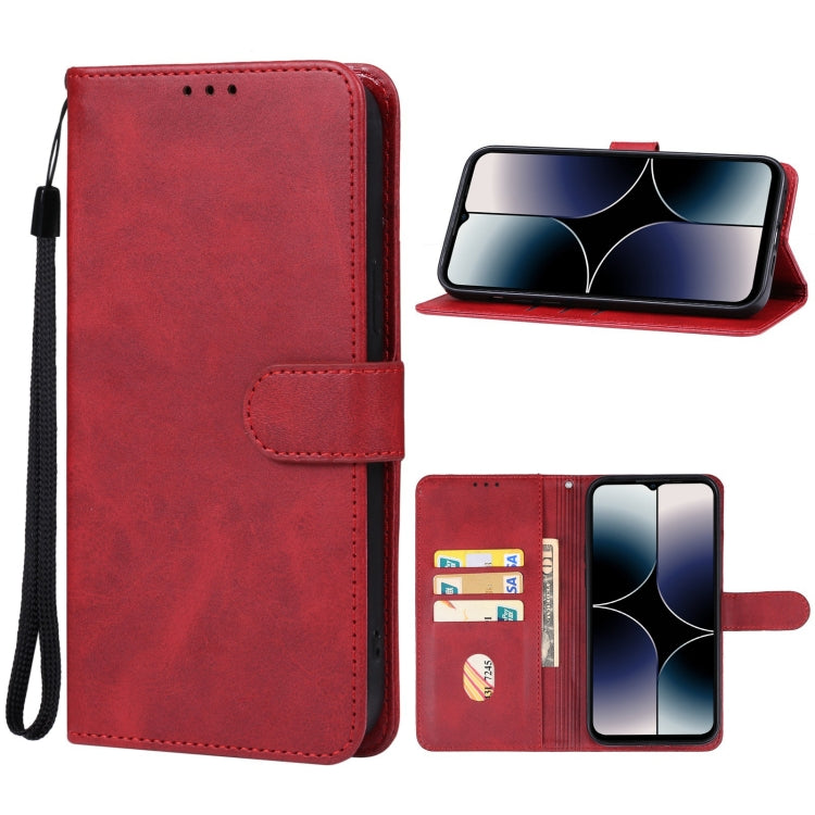 For Ulefone Note 16 Pro Leather Phone Case(Red) - Ulefone Cases by PMC Jewellery | Online Shopping South Africa | PMC Jewellery | Buy Now Pay Later Mobicred