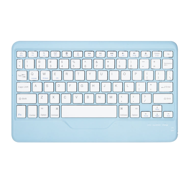 Z10B For iPad 10th Gen 10.9 2022 Pen Slot Bluetooth Keyboard Leather Tablet Case(Blue) - Universal by PMC TechLife | Online Shopping South Africa | PMC TechLife