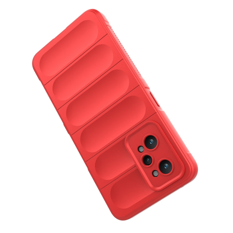 For Realme GT2 Magic Shield TPU + Flannel Phone Case(Purple) - Realme Cases by PMC TechLife | Online Shopping South Africa | PMC TechLife | Buy Now Pay Later Mobicred