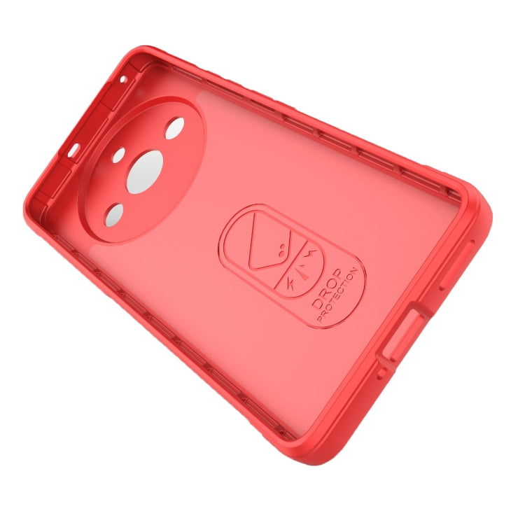 For Realme 11 Pro 5G/11 Pro+ 5G Magic Shield TPU + Flannel Phone Case(Light Blue) - Realme Cases by PMC TechLife | Online Shopping South Africa | PMC TechLife | Buy Now Pay Later Mobicred
