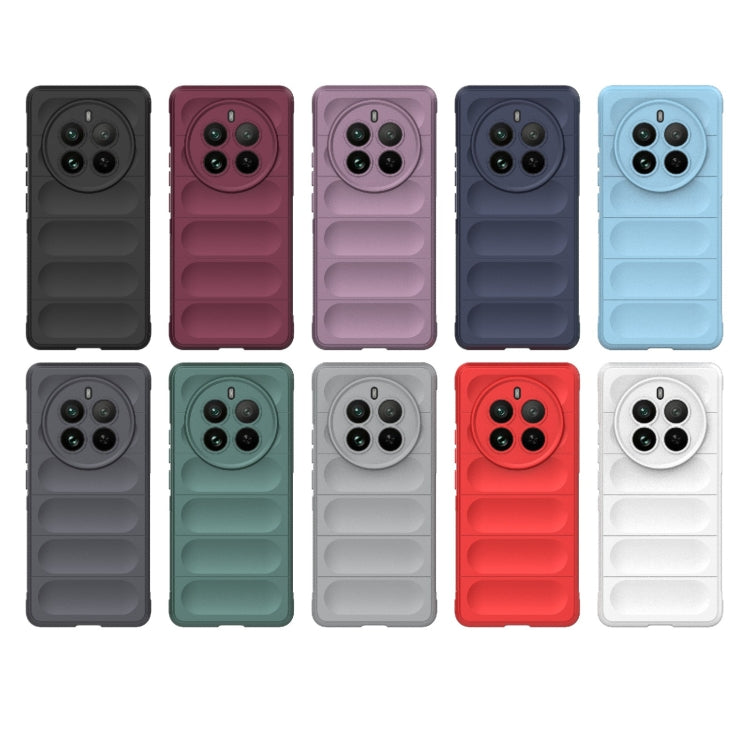 For Realme 12 Pro 5G / 12 Pro+ Magic Shield TPU + Flannel Phone Case(Purple) - Realme Cases by PMC TechLife | Online Shopping South Africa | PMC TechLife | Buy Now Pay Later Mobicred