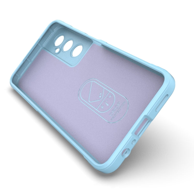 For Realme C65 4G Global Magic Shield TPU + Flannel Phone Case(Wine Red) - Realme Cases by PMC TechLife | Online Shopping South Africa | PMC TechLife | Buy Now Pay Later Mobicred