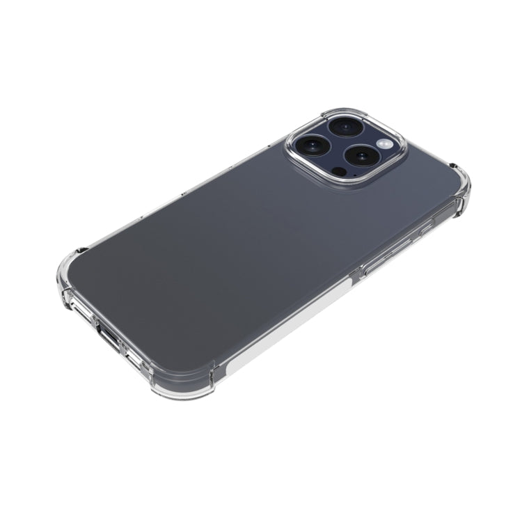 For iPhone 16 Pro Shockproof Non-slip Thickening TPU Phone Case(Transparent) - iPhone 16 Pro Cases by PMC Jewellery | Online Shopping South Africa | PMC Jewellery | Buy Now Pay Later Mobicred