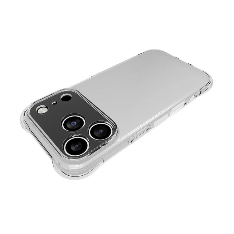 For iPhone 17 Pro Shockproof Non-slip Thickening TPU Phone Case(Transparent) - free shipping - PMc TechLife - Order now!