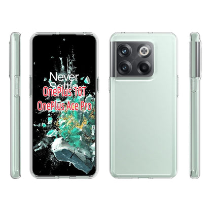 For OnePlus 10T 5G Waterproof Texture TPU Phone Case(Transparent) - OnePlus Cases by PMC Jewellery | Online Shopping South Africa | PMC Jewellery