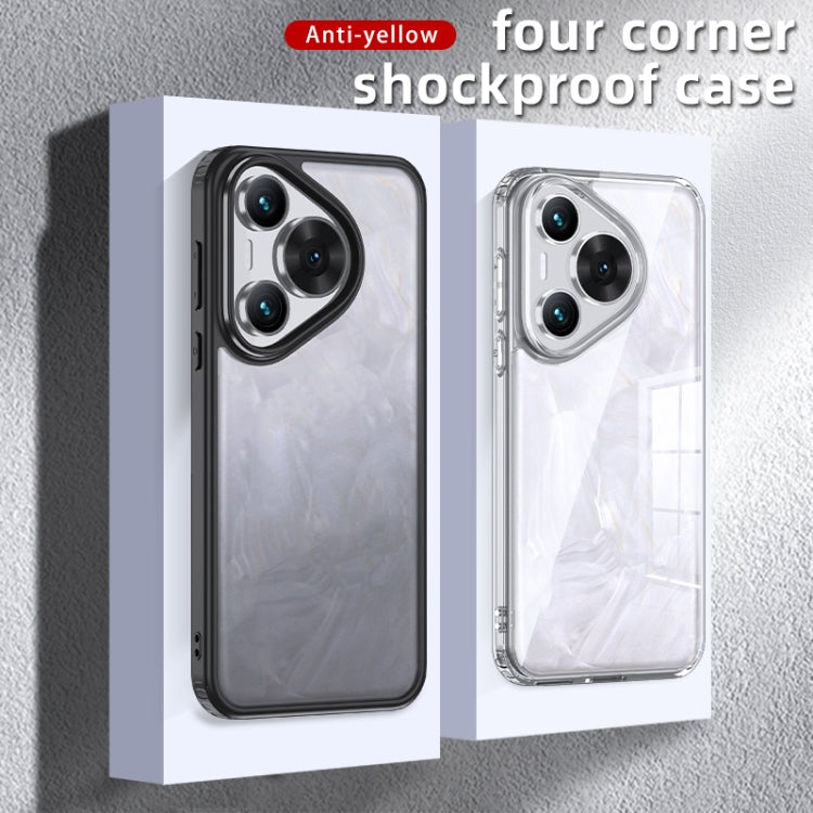 For Huawei Pura 70 Pro / 70 Pro+ Armor Clear TPU Hard PC Phone Case(Clear) - Huawei Cases by PMC Jewellery | Online Shopping South Africa | PMC Jewellery | Buy Now Pay Later Mobicred