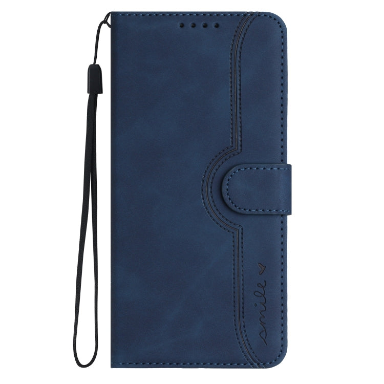 For Xiaomi 14 Heart Pattern Skin Feel Leather Phone Case(Royal Blue) - 14 Cases by PMC Jewellery | Online Shopping South Africa | PMC Jewellery | Buy Now Pay Later Mobicred