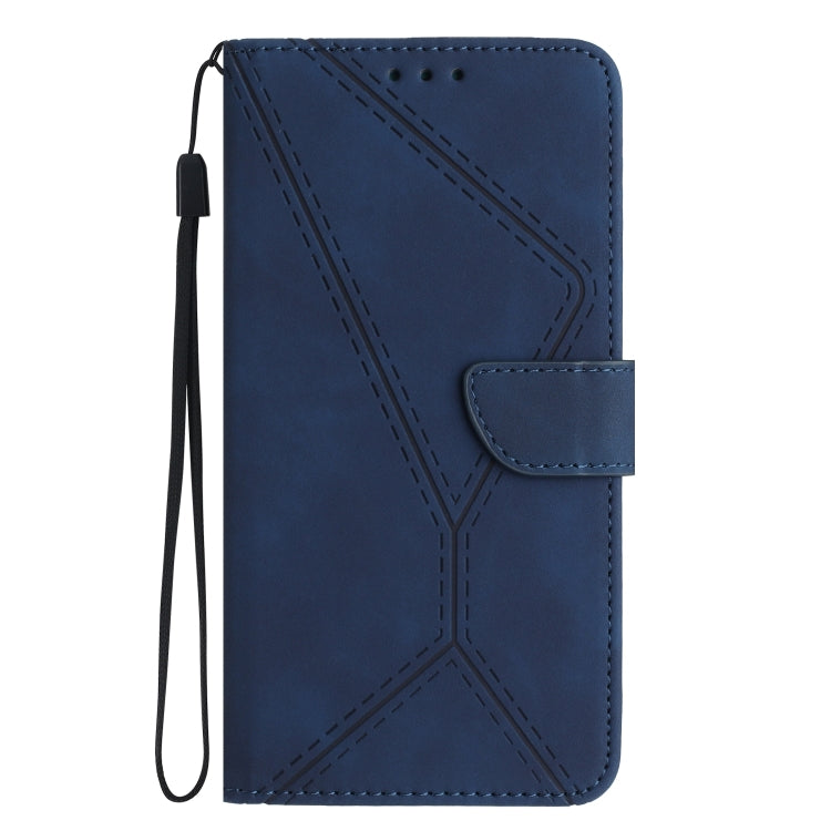 For Motorola Edge 40 Pro 5G Stitching Embossed Leather Phone Case(Blue) - free shipping - PMC TechLife - Order now!