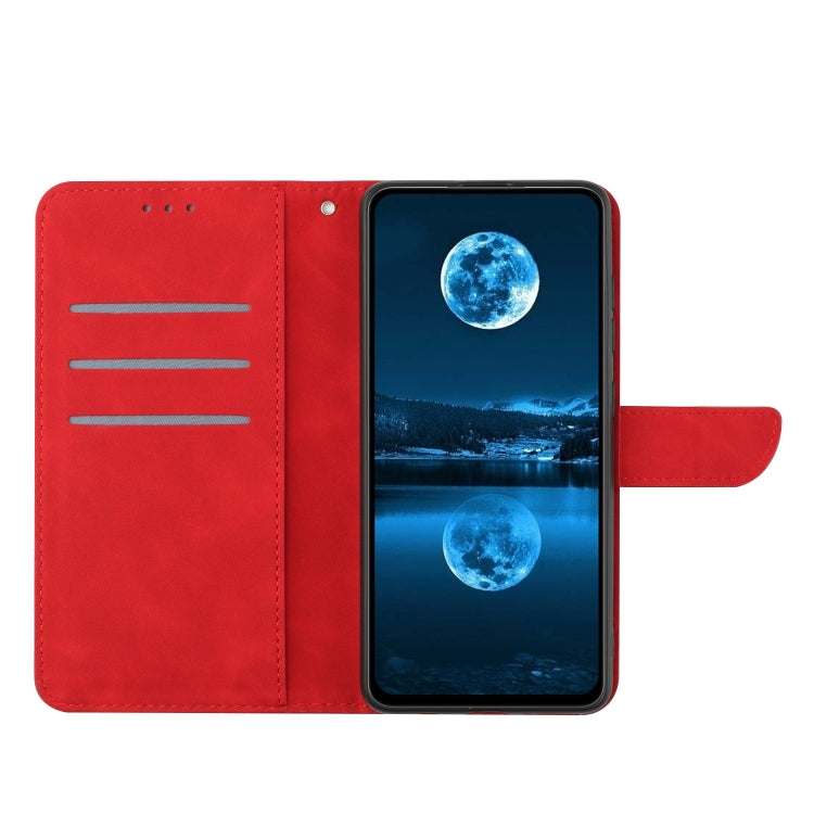 For Motorola Moto G14 Stitching Embossed Leather Phone Case(Red) - free shipping - PMC TechLife - Order now!