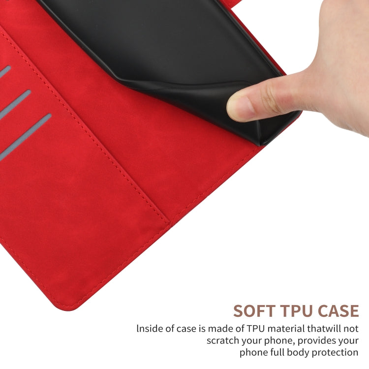 For Motorola Edge 40 Stitching Embossed Leather Phone Case(Red) - free shipping - PMC TechLife - Order now!