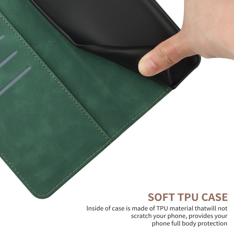 For Motorola Edge 50 5G Stitching Embossed Leather Phone Case(Green) - free shipping - PMC TechLife - Order now!