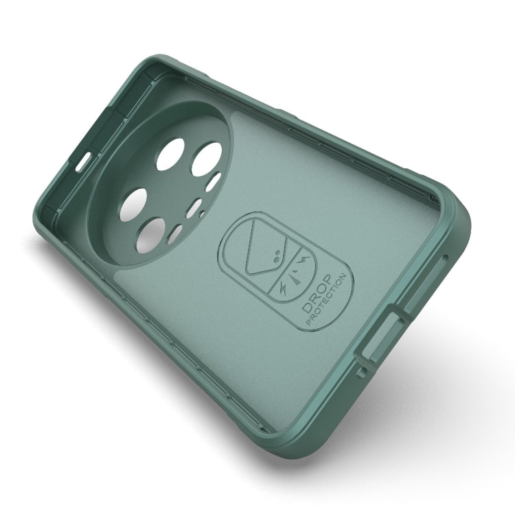 For Xiaomi 14 Ultra Magic Shield TPU + Flannel Phone Case(Purple) - 14 Ultra Cases by PMC TechLife | Online Shopping South Africa | PMC TechLife | Buy Now Pay Later Mobicred