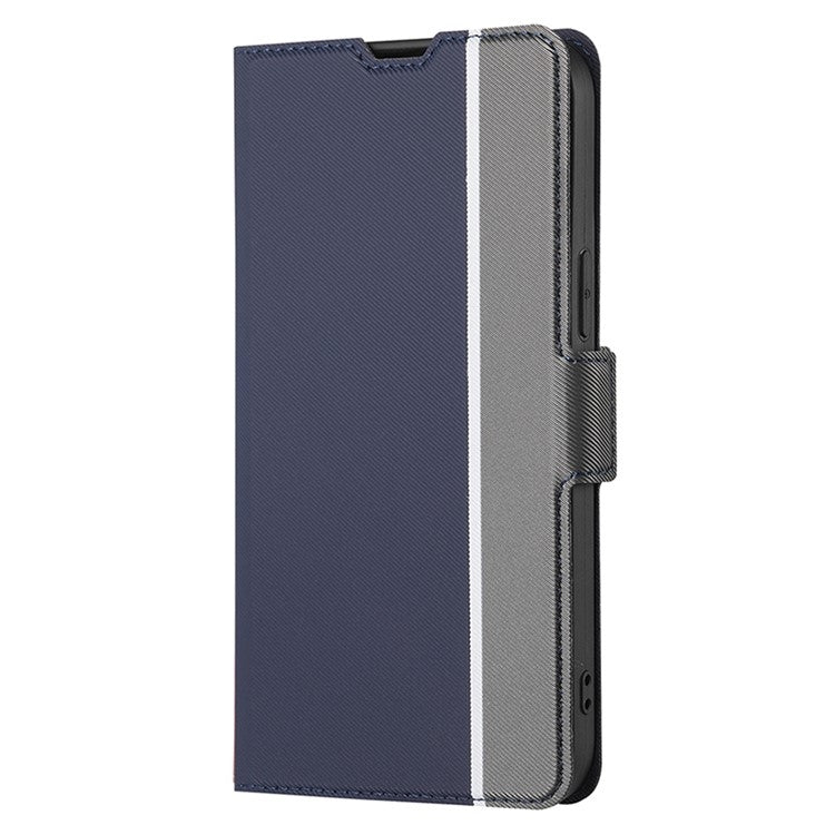 For Huawei Pura 70 Pro / 70 Pro+ 5G Twill Texture Side Button Leather Phone Case(Blue) - Huawei Cases by PMC Jewellery | Online Shopping South Africa | PMC Jewellery | Buy Now Pay Later Mobicred