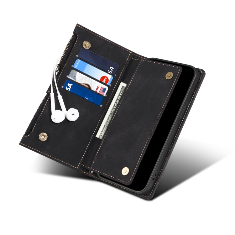 For Google Pixel 8 ESEBLE Retro Frosted RFID Flip Leather Phone Case(Black) - Google Cases by ESEBLE | Online Shopping South Africa | PMC TechLife | Buy Now Pay Later Mobicred