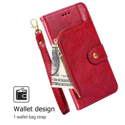 For Huawei Pura 70 Pro / 70 Pro+ 5G Zipper Bag Leather Phone Case(Red) - Huawei Cases by PMC Jewellery | Online Shopping South Africa | PMC Jewellery | Buy Now Pay Later Mobicred