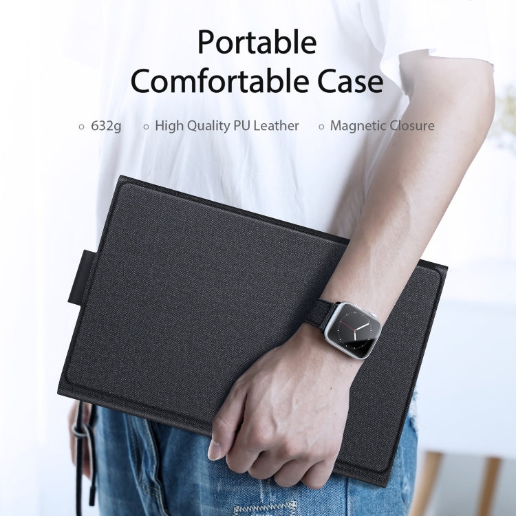 For Xiaomi Pad 6 / Pad 6 Pro DUX DUCIS TK Series Bluetooth Keyboard Leather Case with Touchpad(Black) - free shipping - PMC TechLife - Order now!