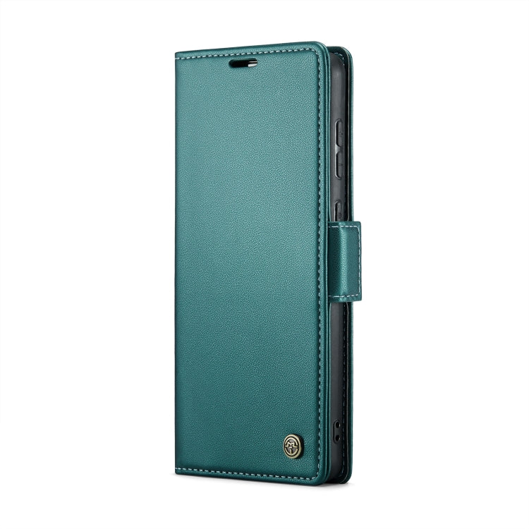 For Samsung Galaxy A73 5G CaseMe 023 Butterfly Buckle Litchi Texture RFID Anti-theft Leather Phone Case(Pearly Blue) - Galaxy Phone Cases by CaseMe | Online Shopping South Africa | PMC Jewellery | Buy Now Pay Later Mobicred