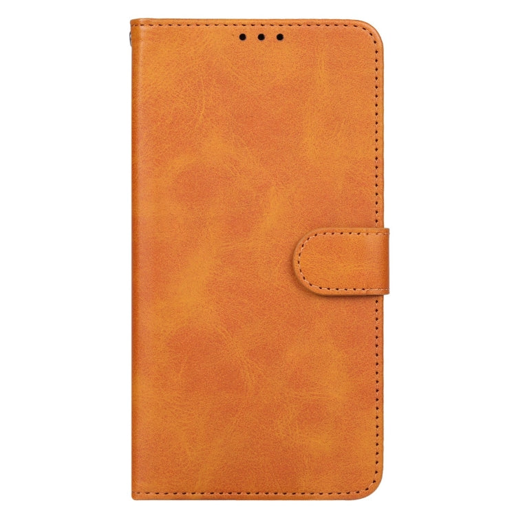 For Motorola Edge 50 Pro Leather Phone Case(Brown) - Motorola Cases by PMC TechLife | Online Shopping South Africa | PMC TechLife | Buy Now Pay Later Mobicred