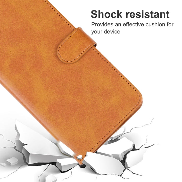 For Motorola Edge 50 Pro Leather Phone Case(Brown) - Motorola Cases by PMC TechLife | Online Shopping South Africa | PMC TechLife | Buy Now Pay Later Mobicred