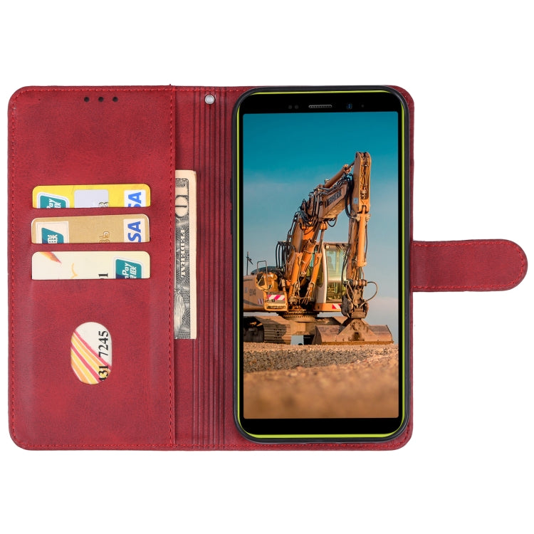 For Ulefone Armor X12 Leather Phone Case(Red) - Ulefone Cases by PMC Jewellery | Online Shopping South Africa | PMC Jewellery | Buy Now Pay Later Mobicred