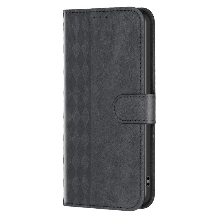 For Xiaomi 13 Pro Plaid Embossed Leather Phone Case(Black) - 13 Pro Cases by PMC Jewellery | Online Shopping South Africa | PMC Jewellery | Buy Now Pay Later Mobicred