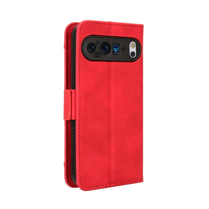 For Google Pixel 9 Pro Skin Feel Calf Texture Card Slots Leather Phone Case(Red) - Google Cases by PMC Jewellery | Online Shopping South Africa | PMC Jewellery | Buy Now Pay Later Mobicred